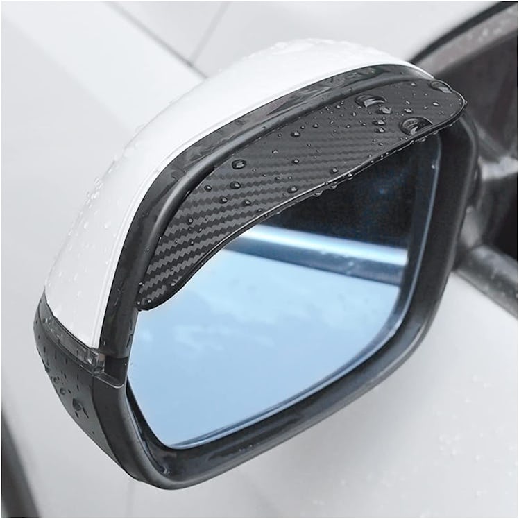 Blilo Smoke Visor Guards for Car Side Mirrors (2 Pieces)