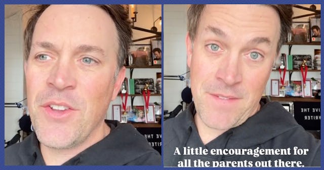 One dad and professional musician on TikTok, Dave Barnes, calls home — “the lab.”