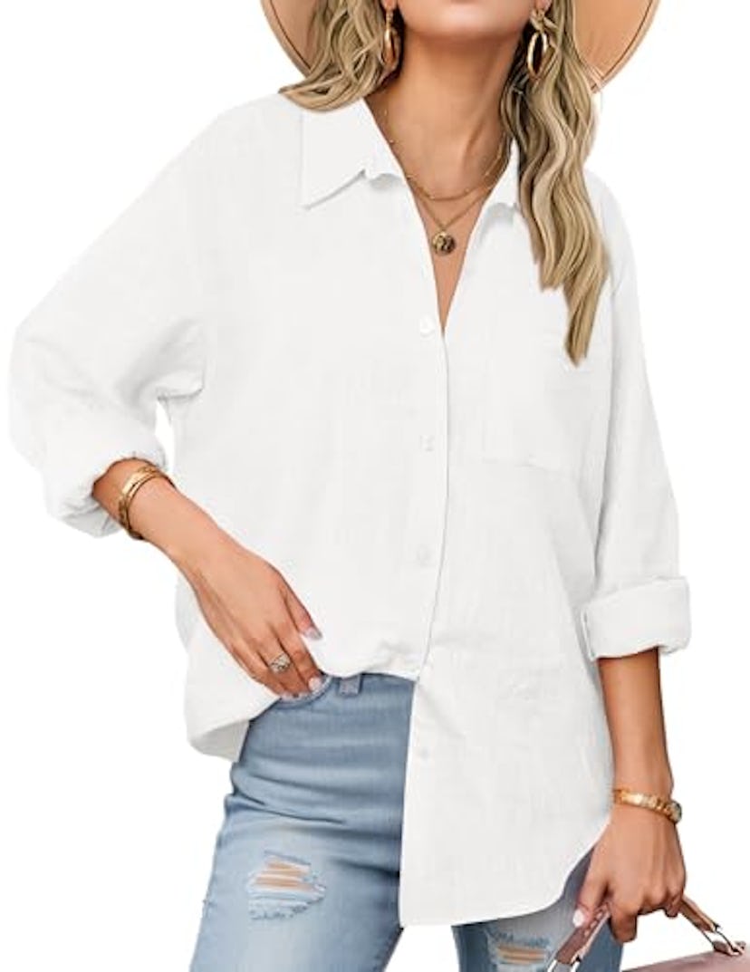 Zeagoo Button Down Blouse