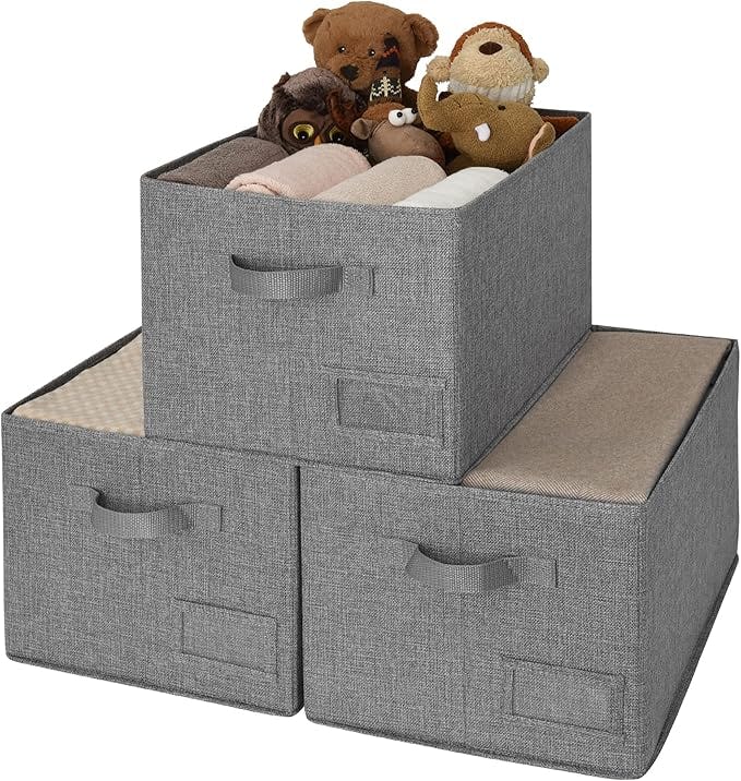 GRANNY SAYS Fabric Storage Bins (3-Pack)