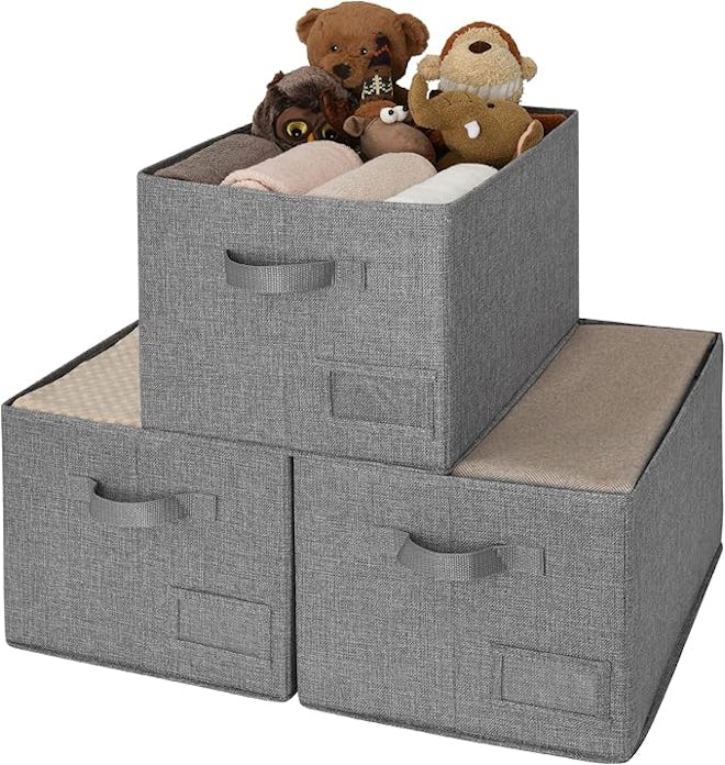 GRANNY SAYS Fabric Storage Bins (3-Pack)
