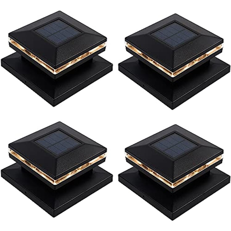MAGGIFT 15 Lumen Outdoor Cap Lights (4-Pack)