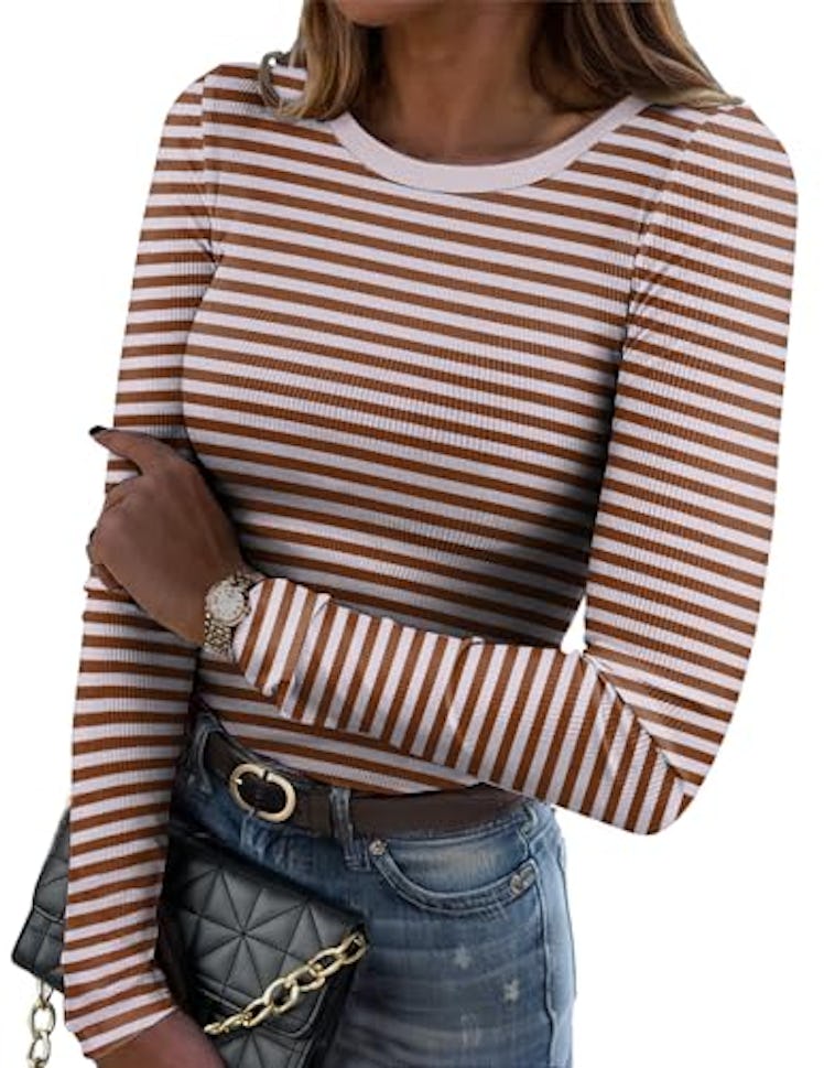 Zeagoo Long-Sleeve Crewneck Shirt