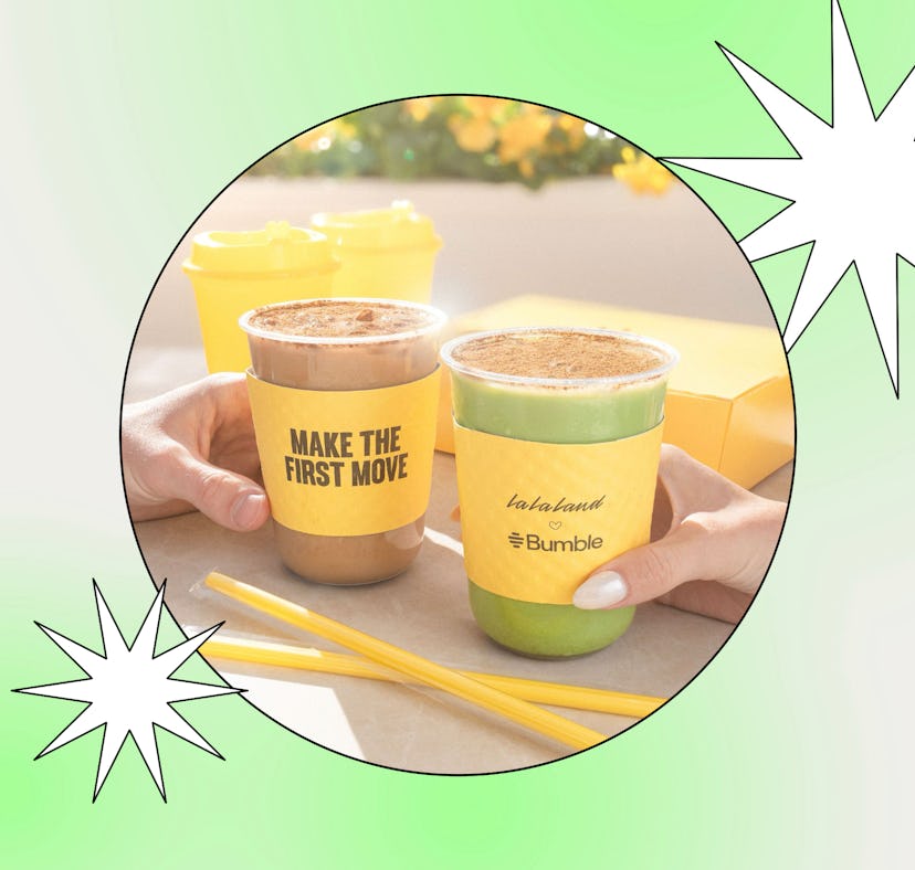 Bumble matches can get a free drink at La La Land Kind Cafe in January.
