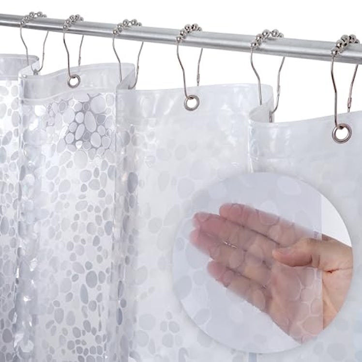 LiBa Plastic Shower Curtain