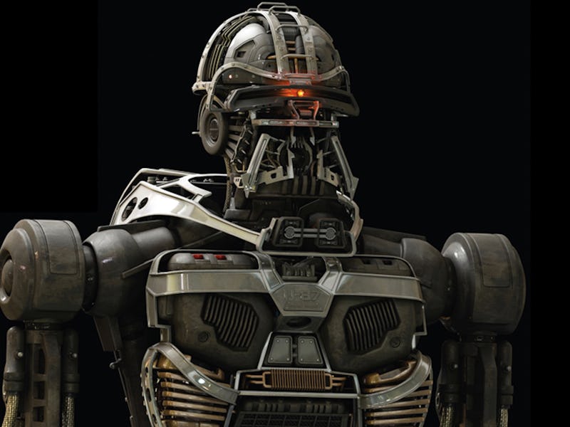 A Cylon from 'Caprica.'