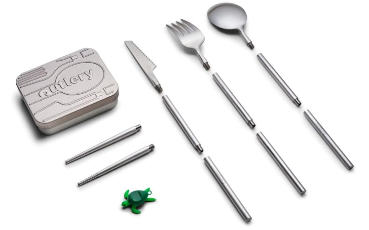 Outlery Portable and Reusable Stainless Steel Silverware Set