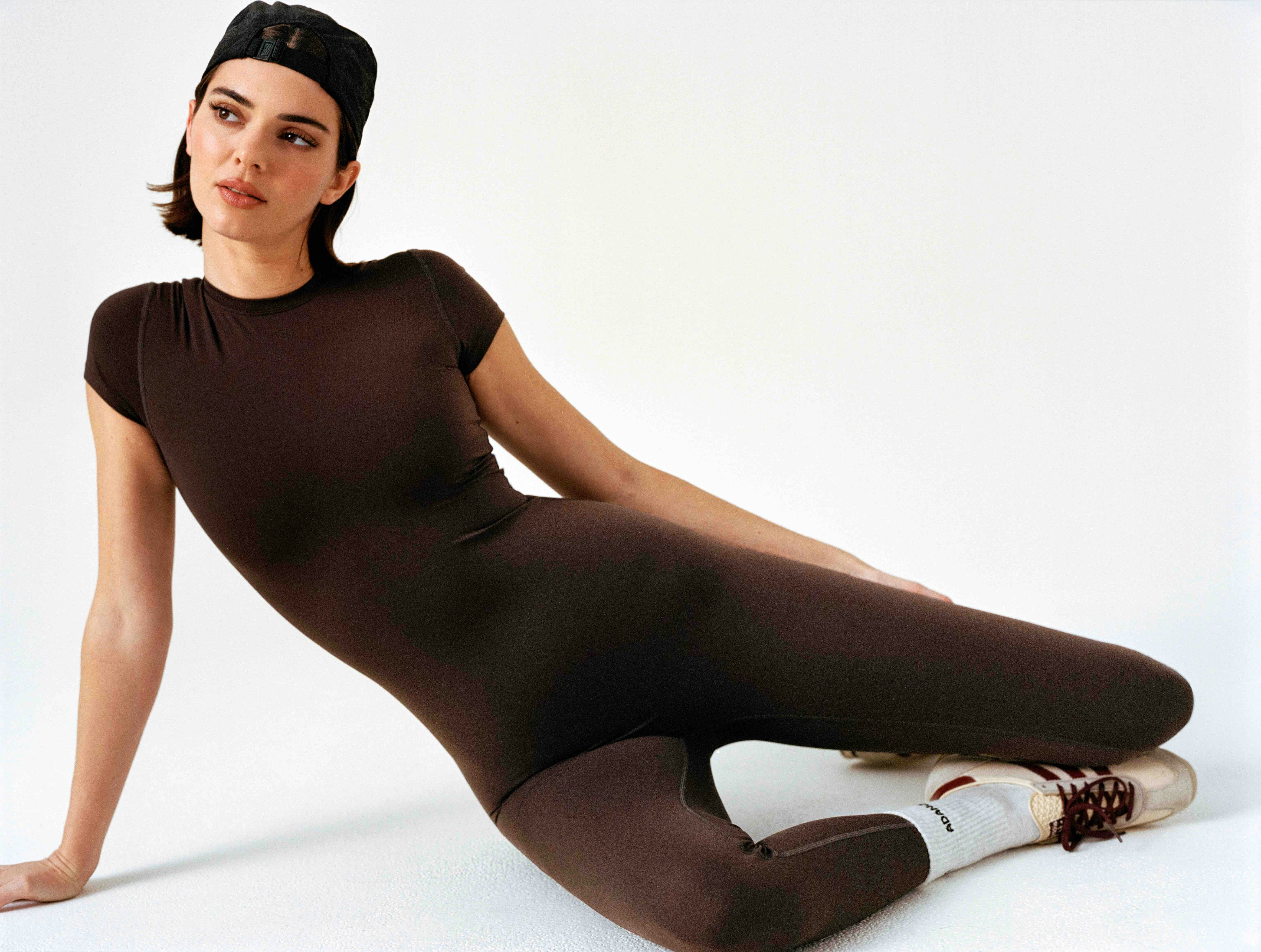 Kendall Jenner wearing a catsuit