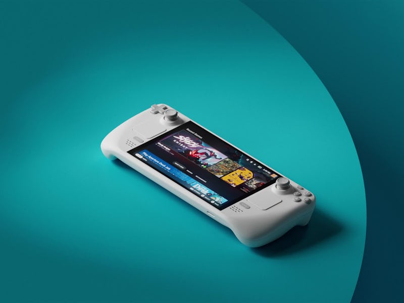 white Steam Deck OLED