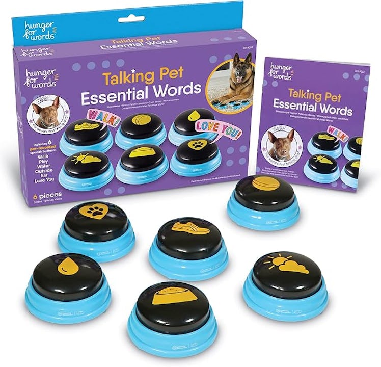 Hunger For Words Talking Pet Essential Words (6-Pieces)