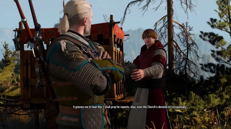 screenshot from The Witcher 3