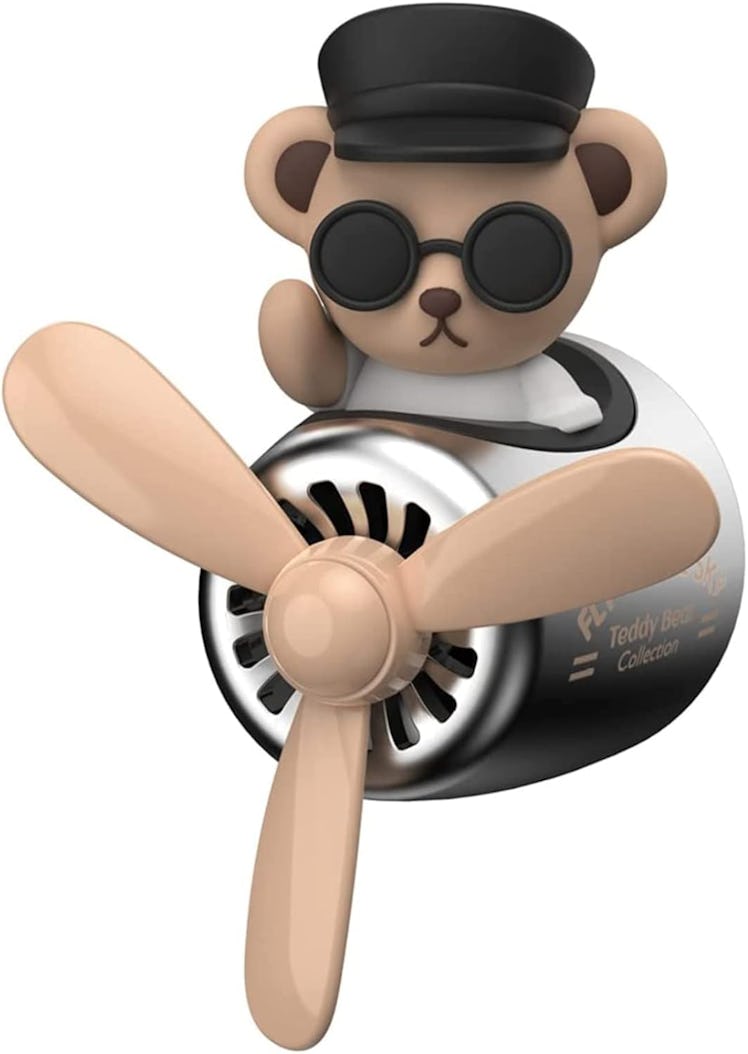 Fancemot Teddy Bear Pilot Car Air Freshener