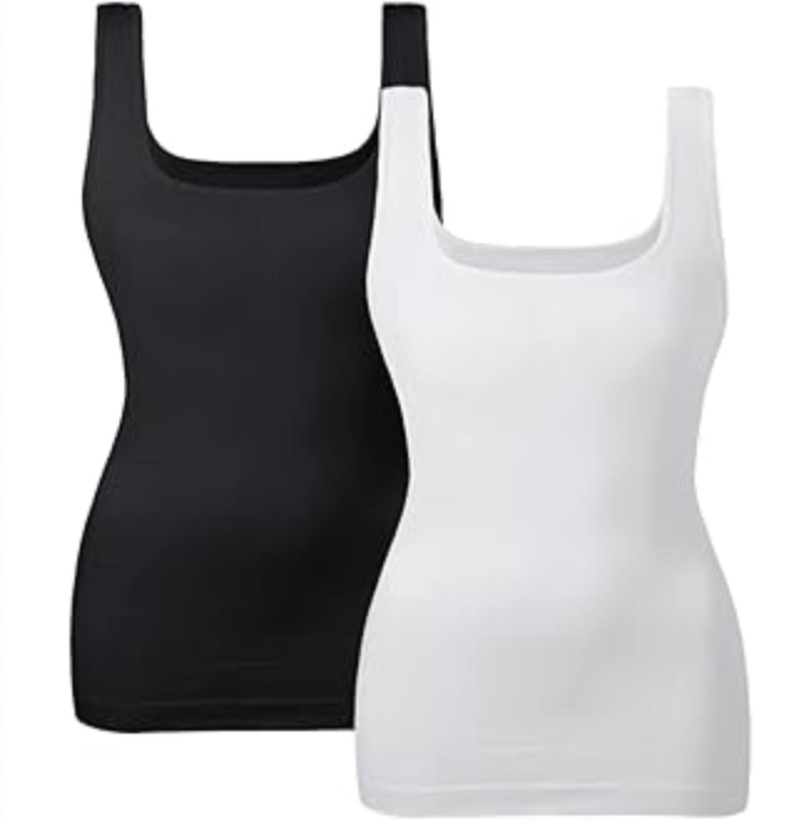 EUYZOU Seamless Square Neck Compression Tops