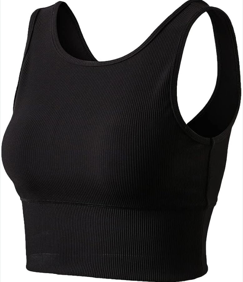Workout Crop Tank Top