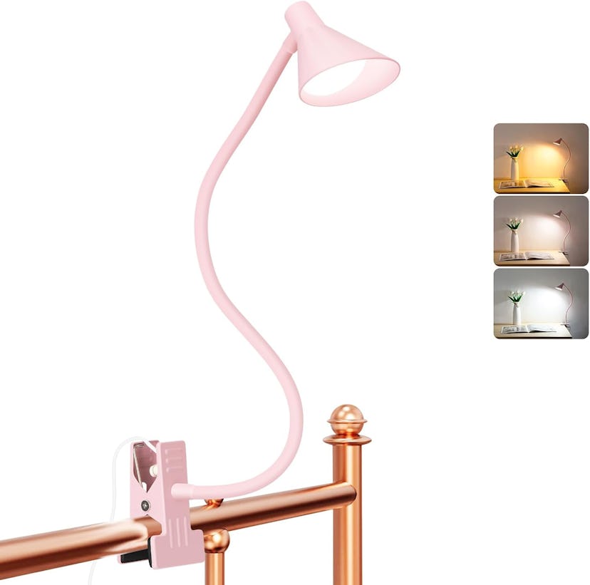 LiFMIRA Clip-On LED Desk Lamp 