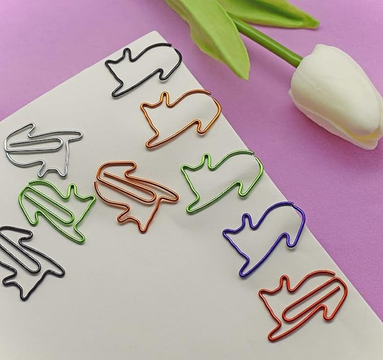 HiQin Small Cat Paper Clips (60 Count)