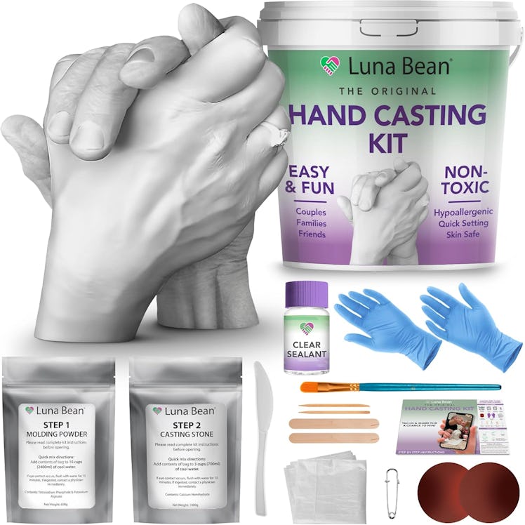 Luna Bean Keepsake Hands Casting Kit