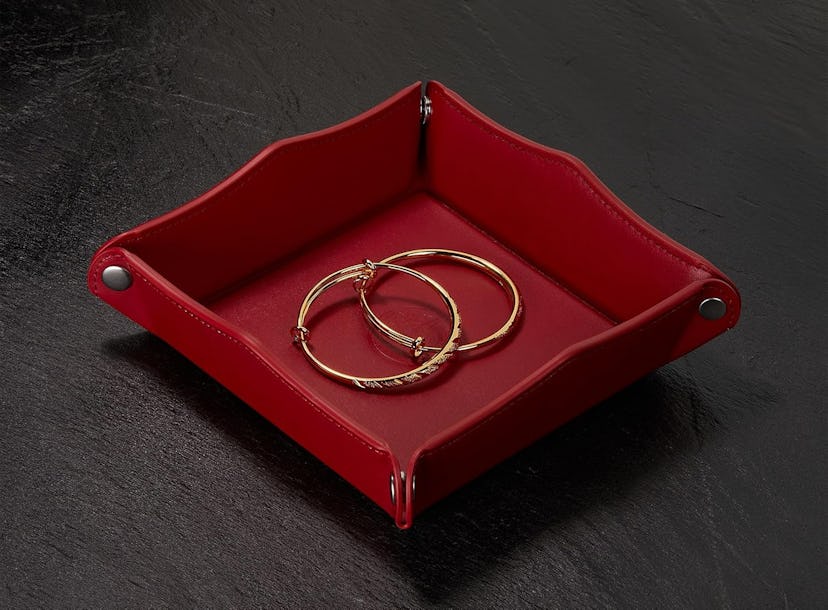 OARIE Leather Valet Tray 