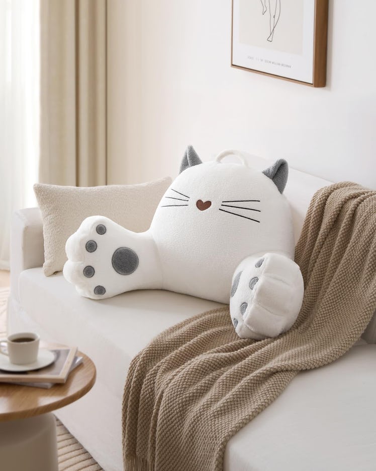 Blissful Diary Kitty Reading Pillow  