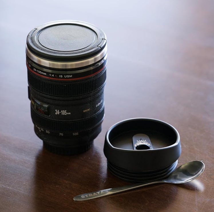 STRATA CUPS Camera Lens Coffee Mug