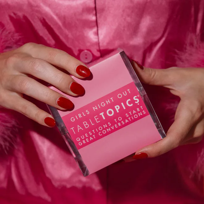 TableTopics Girls Night Out Question Card Game