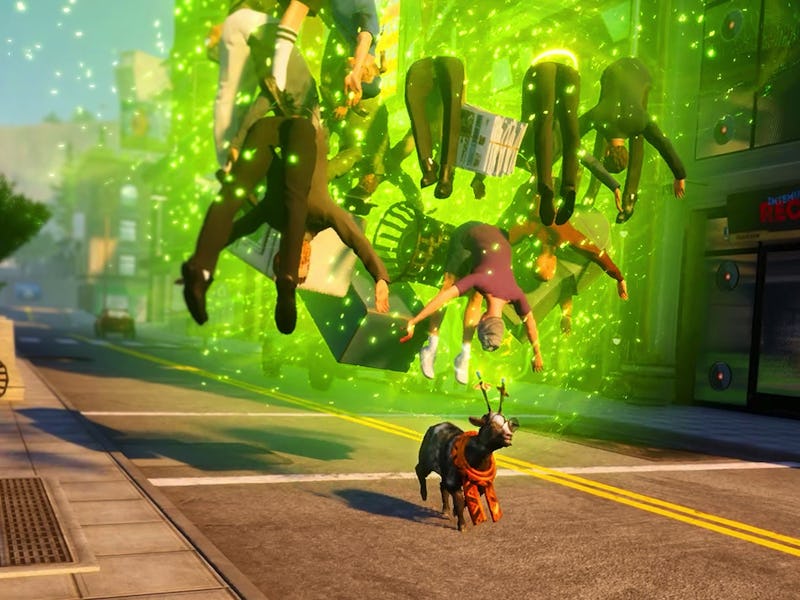 Screenshot from Goat Simulator 3