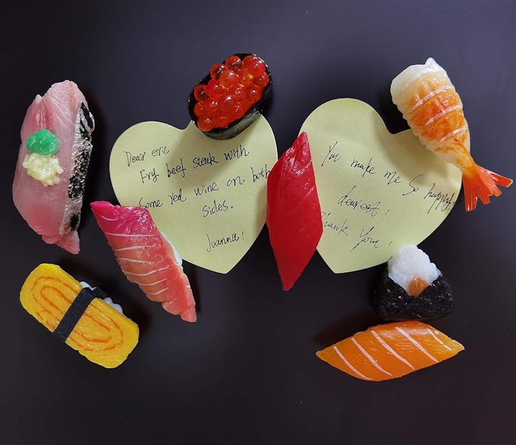 Hey Foly Sushi Refrigerator Magnets (8-Pack)