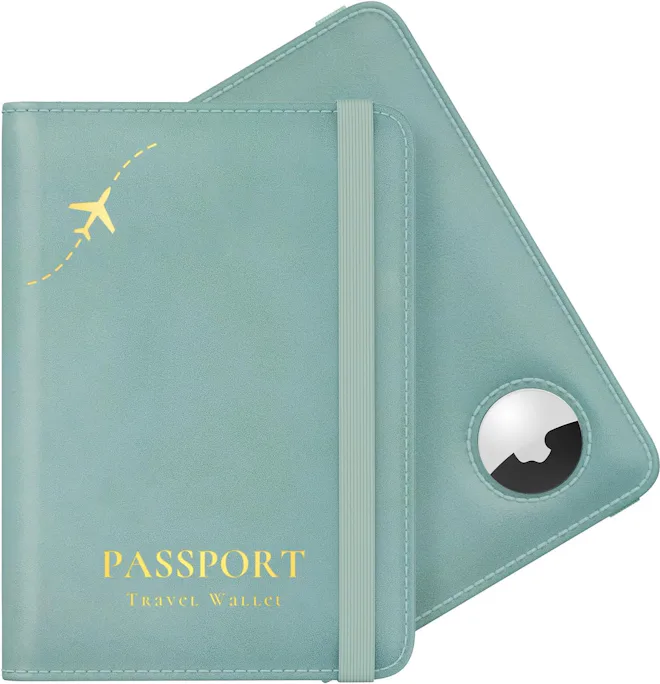 Stouchi AirTag Passport Holder