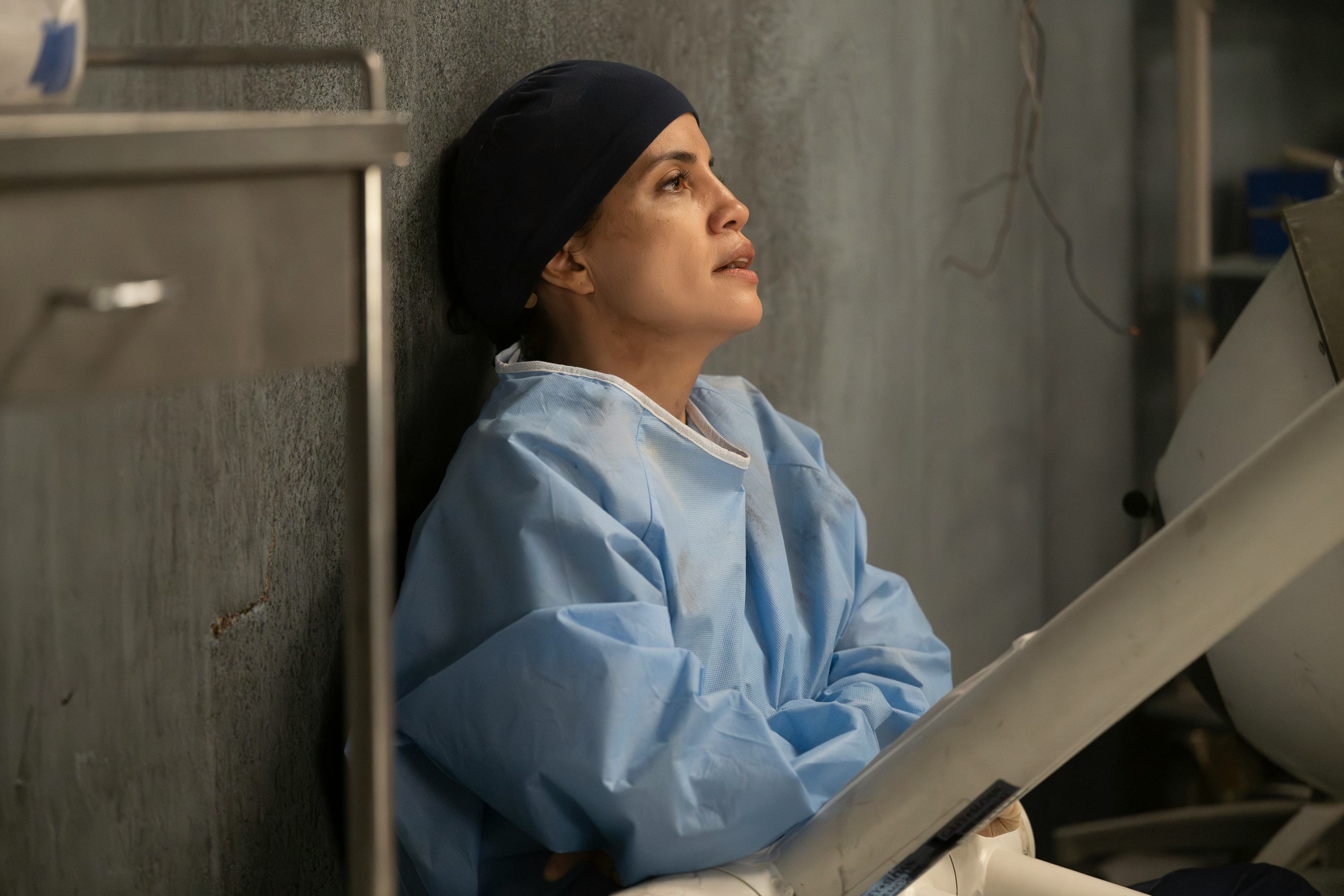 Dr. Monica Beltran in Grey's Anatomy Season 22. Photo via ABC