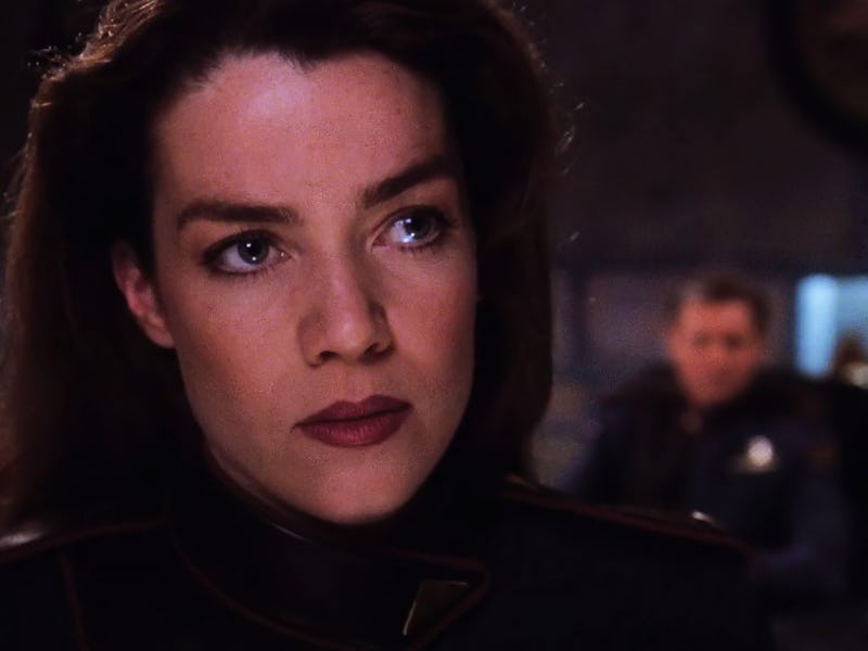Claudia Christian in 'Babylon 5,' Season 2, Episode 19, "Divided Loyalties."