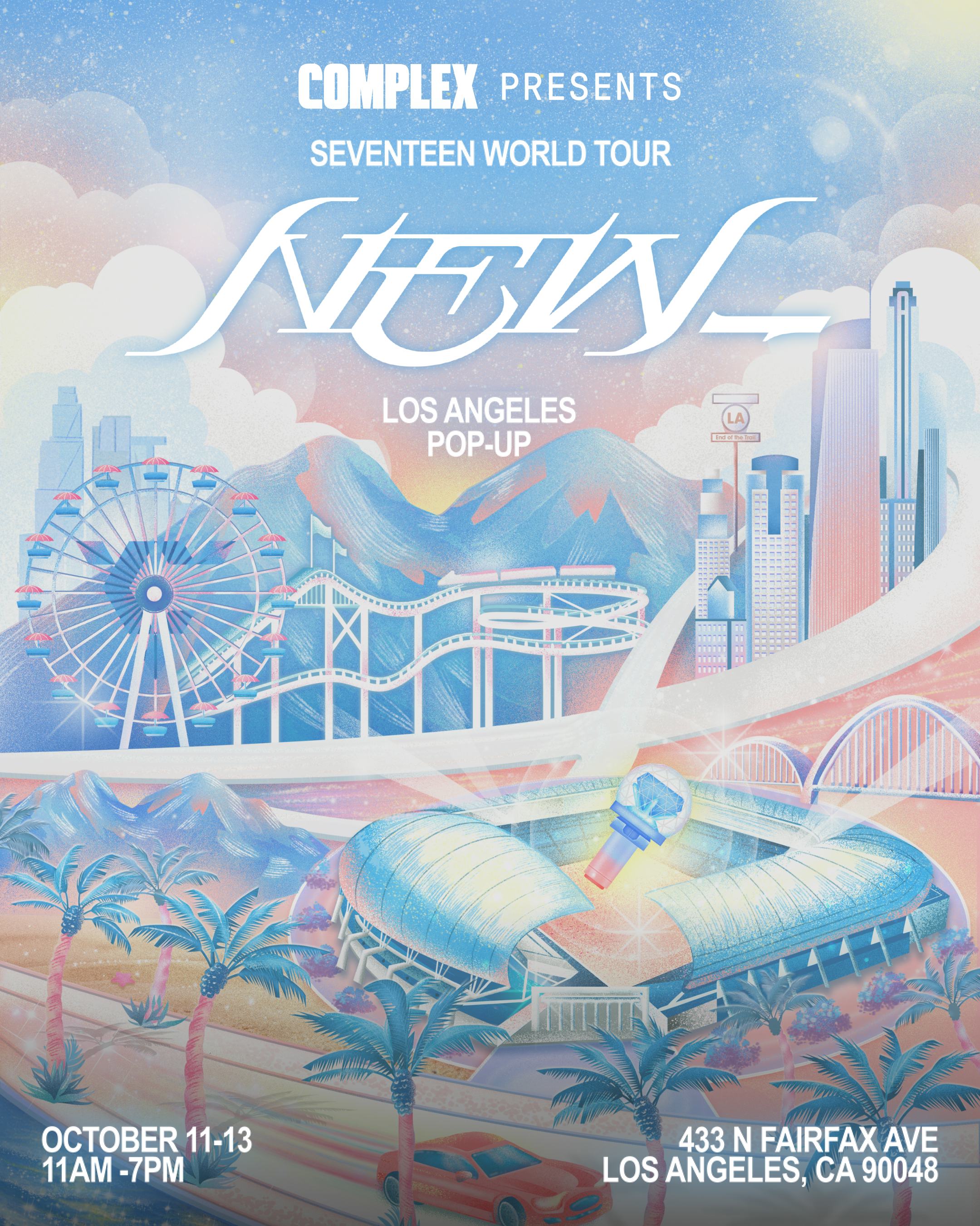 SEVENTEEN LA POPUP ウジ Seventeen Pop-Up Exclusive