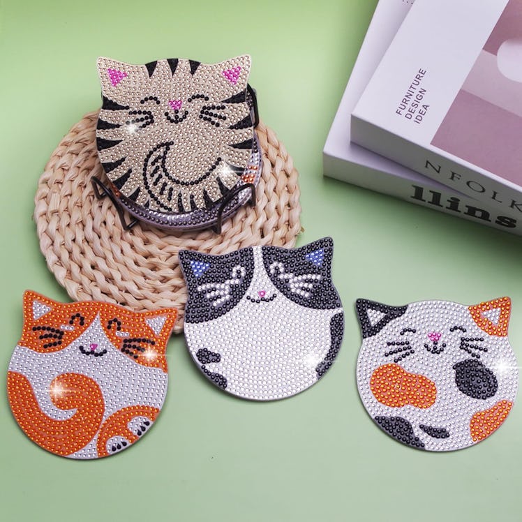 Vcekract Diamond Painting Coasters Kit