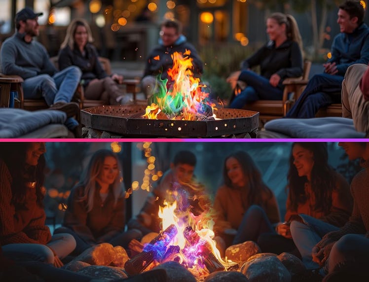 Magical Flames Color-Changing Campfire Packets