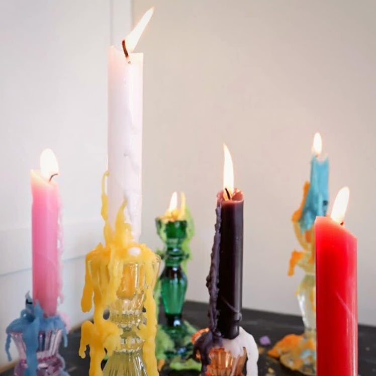 Candlestock Hippie Drippy Drip Candles (6-Pack)