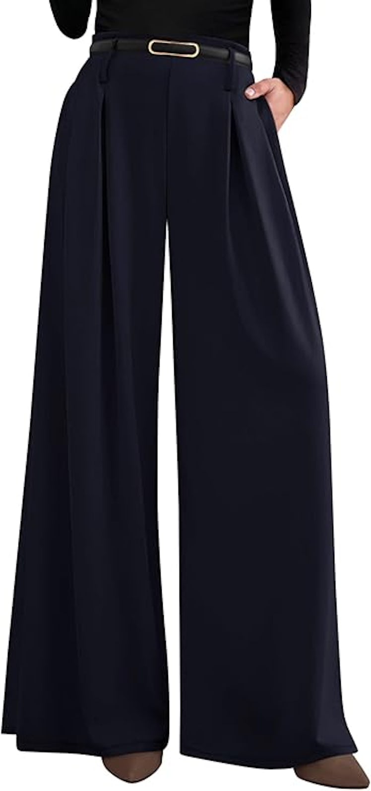 PRETTYGARDEN Womens Fall Wide Leg Trousers