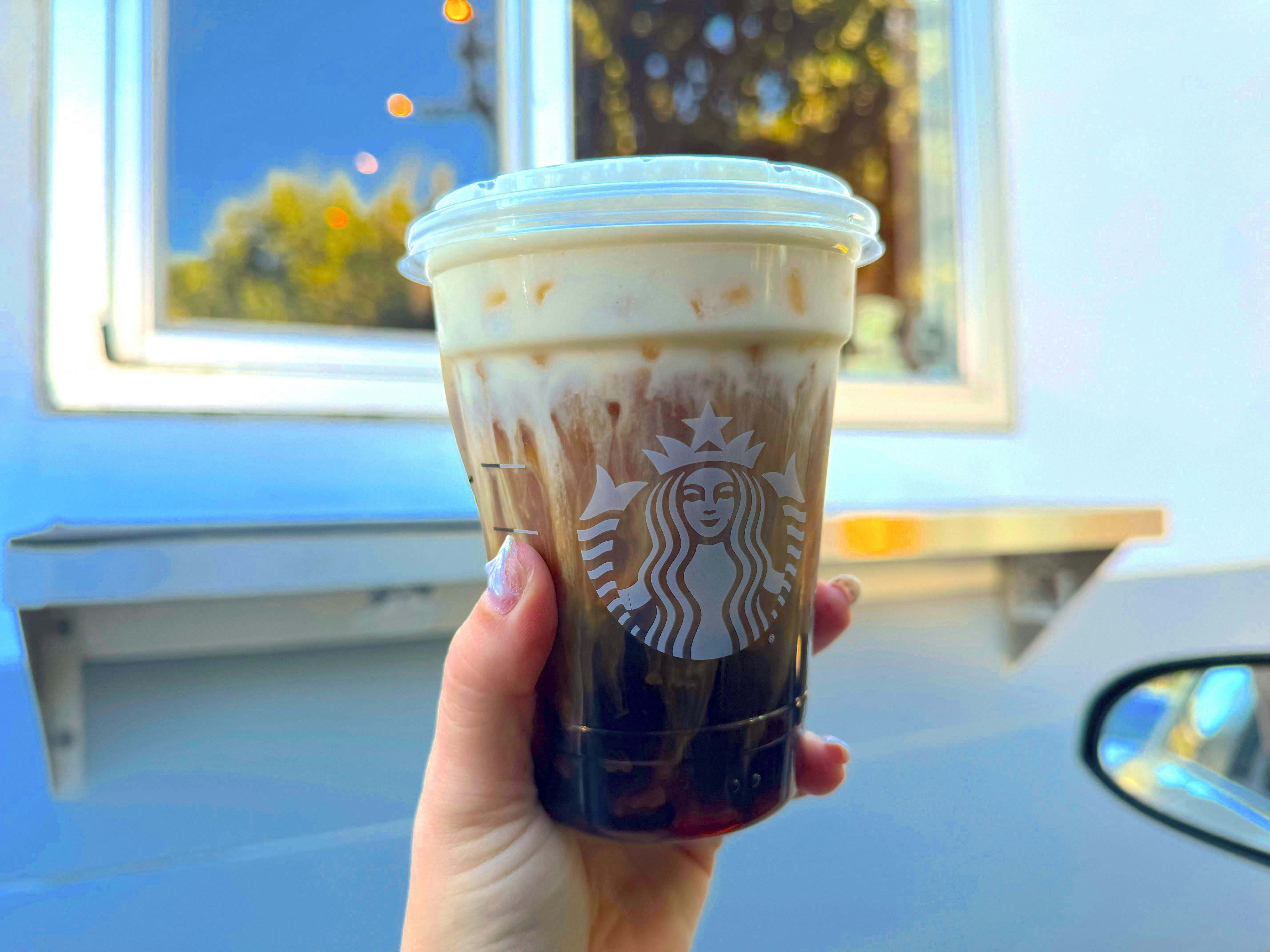 Starbucks Has New Apple Crisp Protein Cold Foam That's Made For Fall Sips