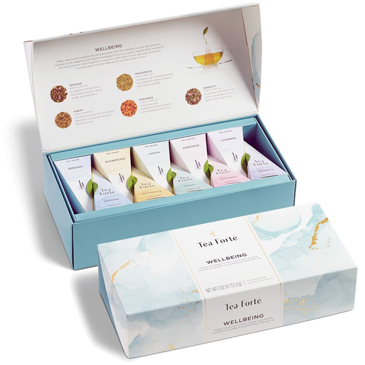 Tea Forte Wellbeing Organic Wellness Tea (10 Count)