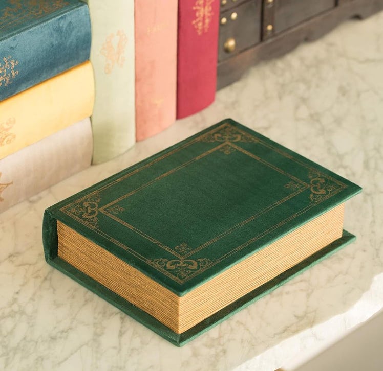 Vintiquewise Book-Shaped Storage Box