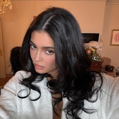 Kylie Jenner takes a selfie.