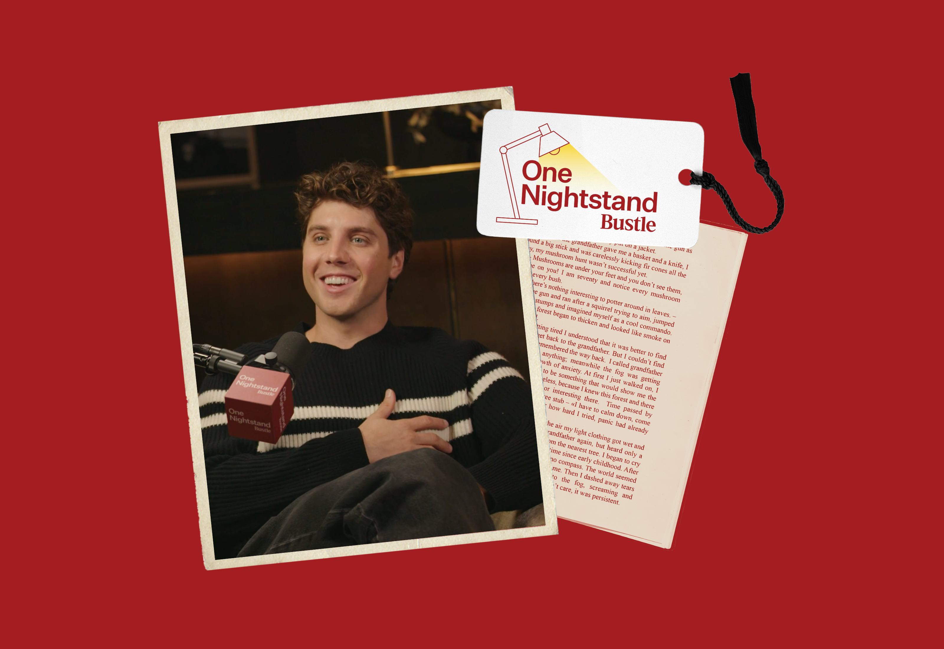 Lukas Gage shares his four favorite books for Bustle's One Nightstand series.