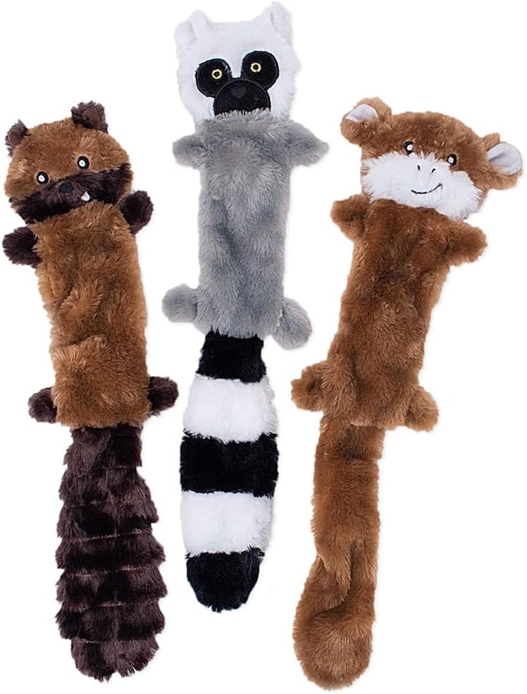 ZippyPaws No Stuffing Dog Toys (3-Pack)