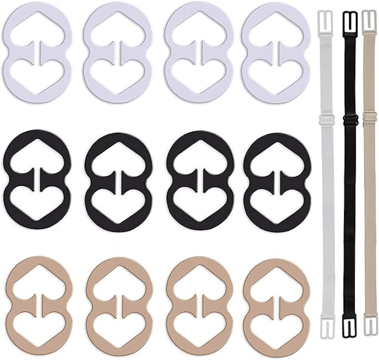 W-Plus Bra Strap Clips (15 Pieces)