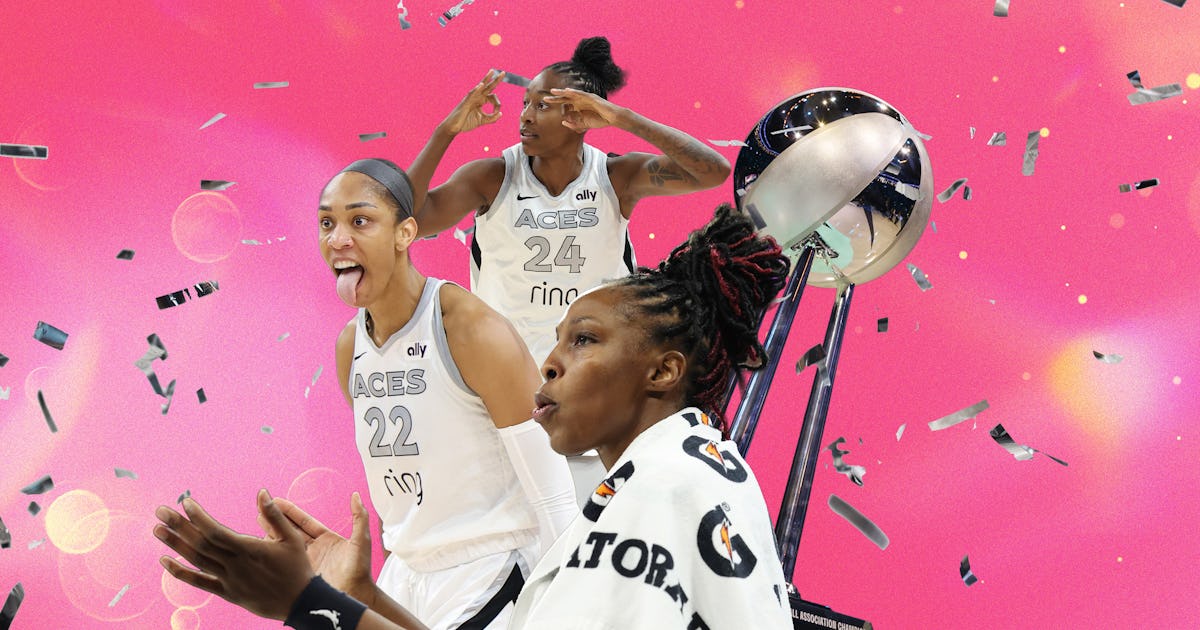 How 3 Las Vegas Aces Players Are Celebrating Their WNBA Finals Win