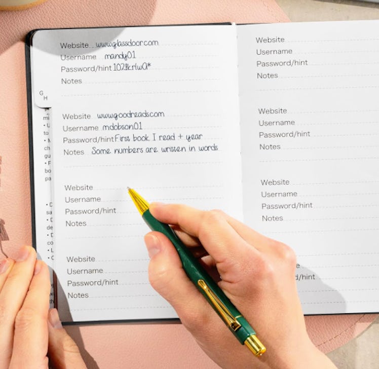 Clever Fox Password Book