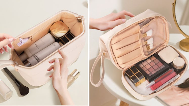 Abiudeng Travel Makeup Bag 
