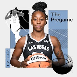 Las Vegas Aces guard Jewell Loyd made WNBA history during the Finals.