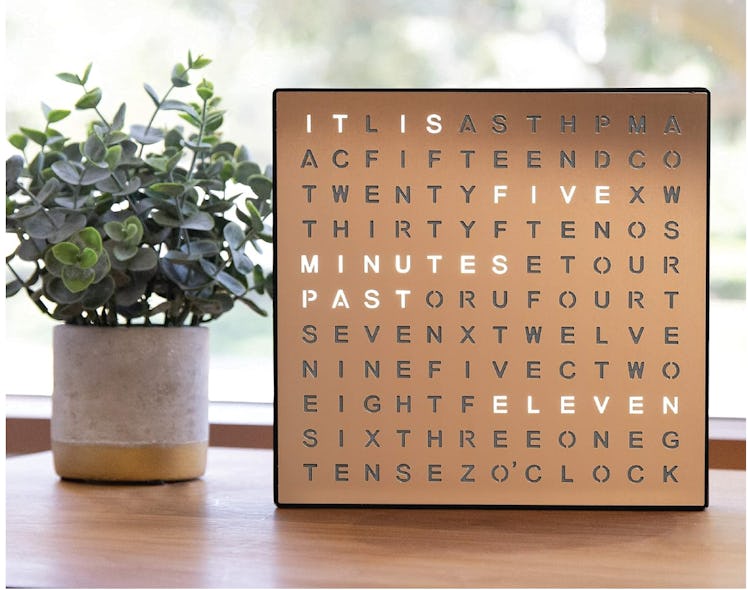 SHARPER IMAGE Light Up Electronic Word Clock