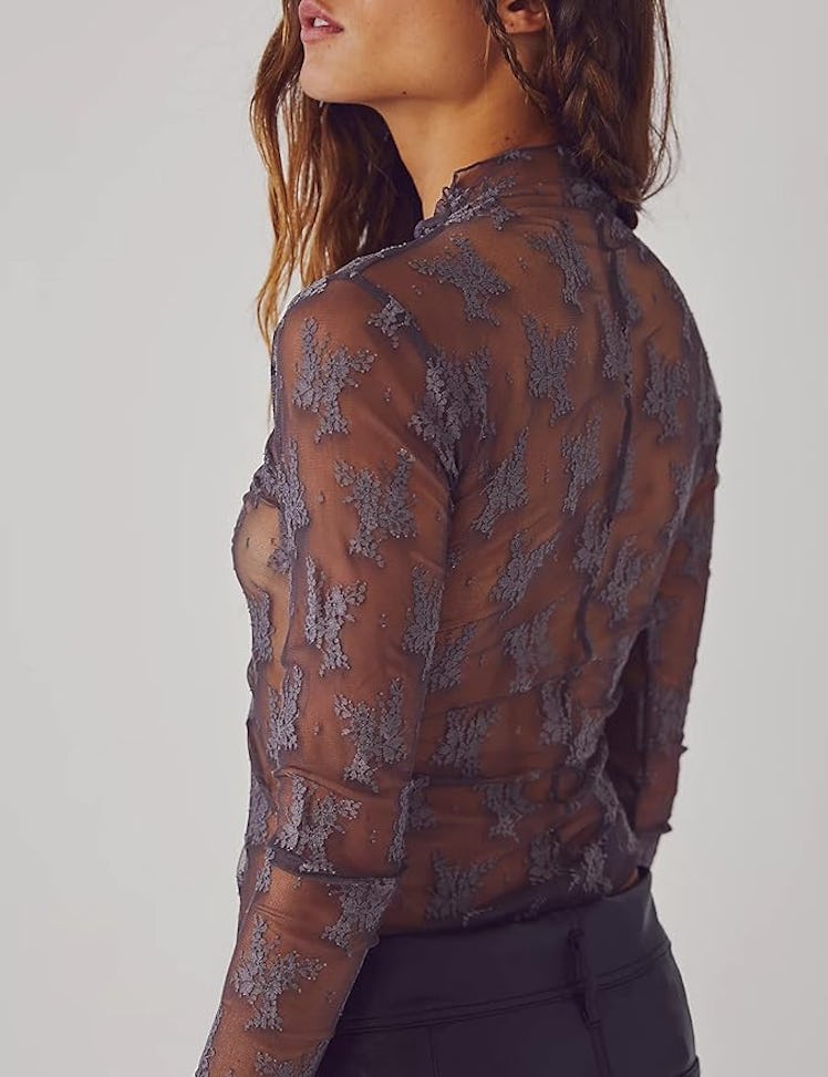 Ugerlov Long-Sleeve Mesh Top