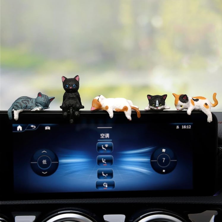 Kiofs Cat Car Interior Accessories (Set of 5) 