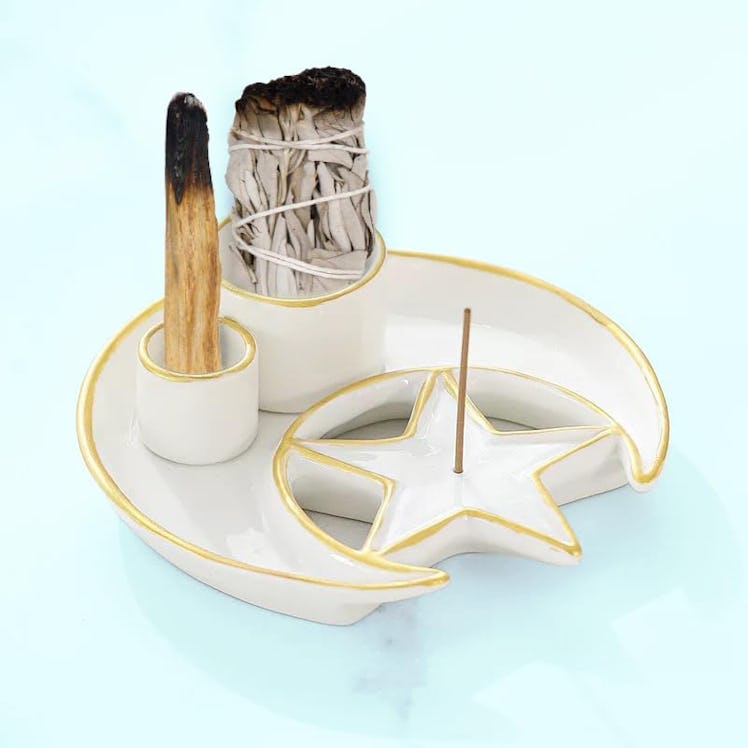 LYkotama Moon & Stars Incense Holder 